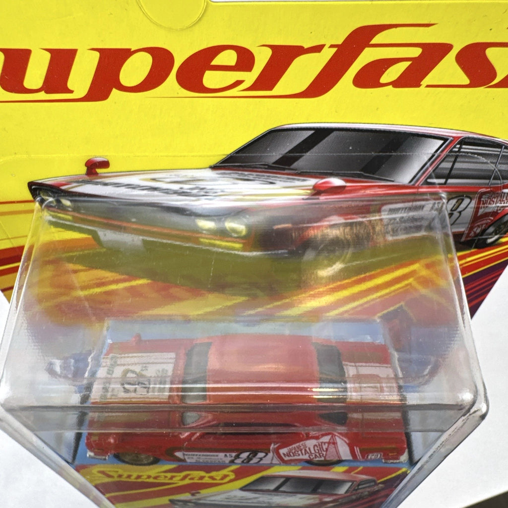 Matchbox Superfast 1971 Nissan Skyline 2000 GTX 1:64 scale diecast car sealed in red Japanese Nostalgic Car livery