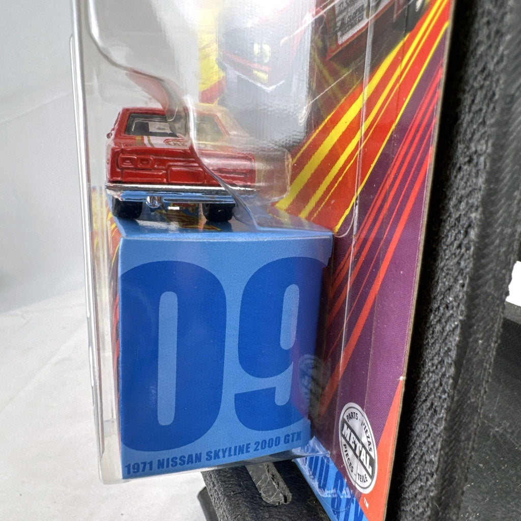 Matchbox Superfast 1971 Nissan Skyline 2000 GTX 1:64 scale diecast car sealed in red Japanese Nostalgic Car livery