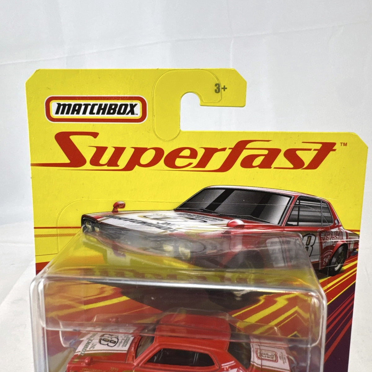 Matchbox Superfast 1971 Nissan Skyline 2000 GTX 1:64 scale diecast car sealed in red Japanese Nostalgic Car livery