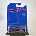 Sealed Hot Wheels 54th Anniversary Custom '53 Chevy 1:64 scale diecast car in metallic blue with pink graphics