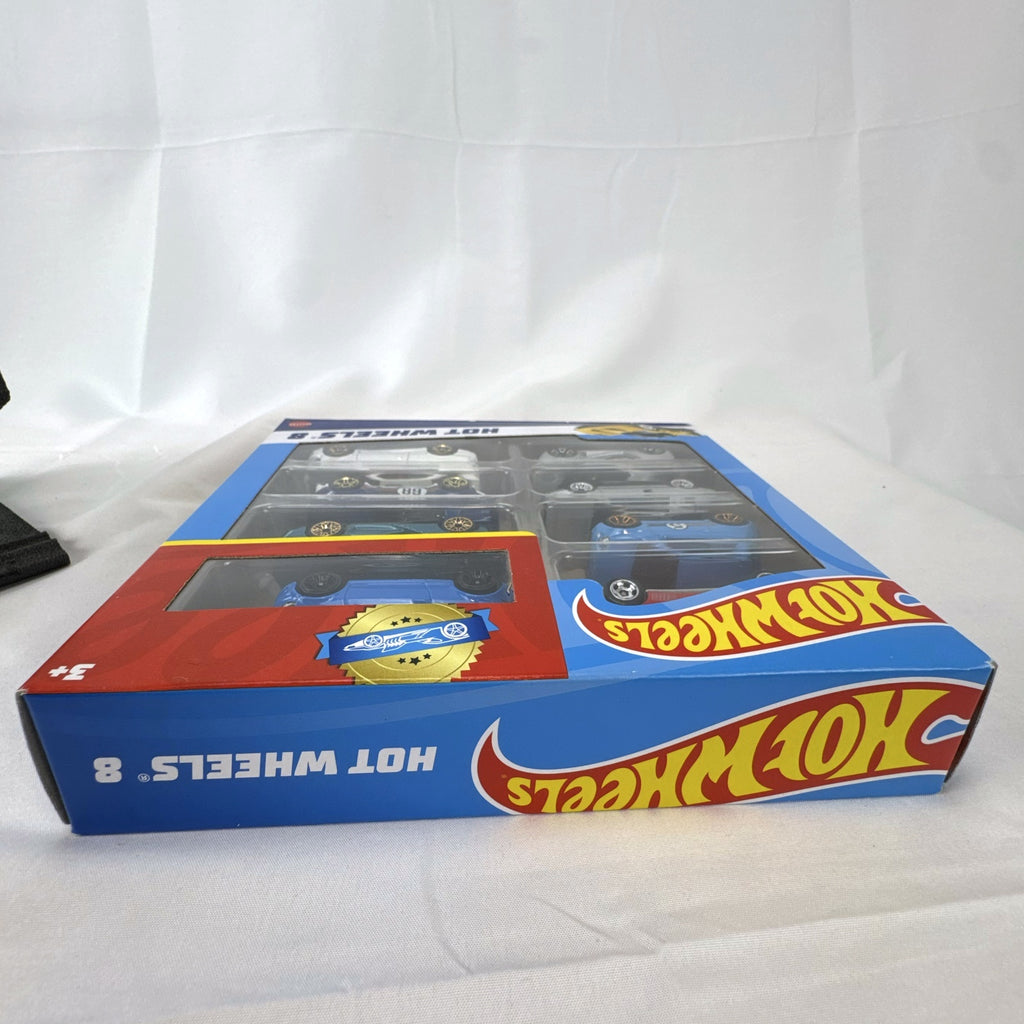 Hot Wheels 1:64 scale diecast 8-pack featuring Lamborghini Sián and Honda Civic Si in original packaging