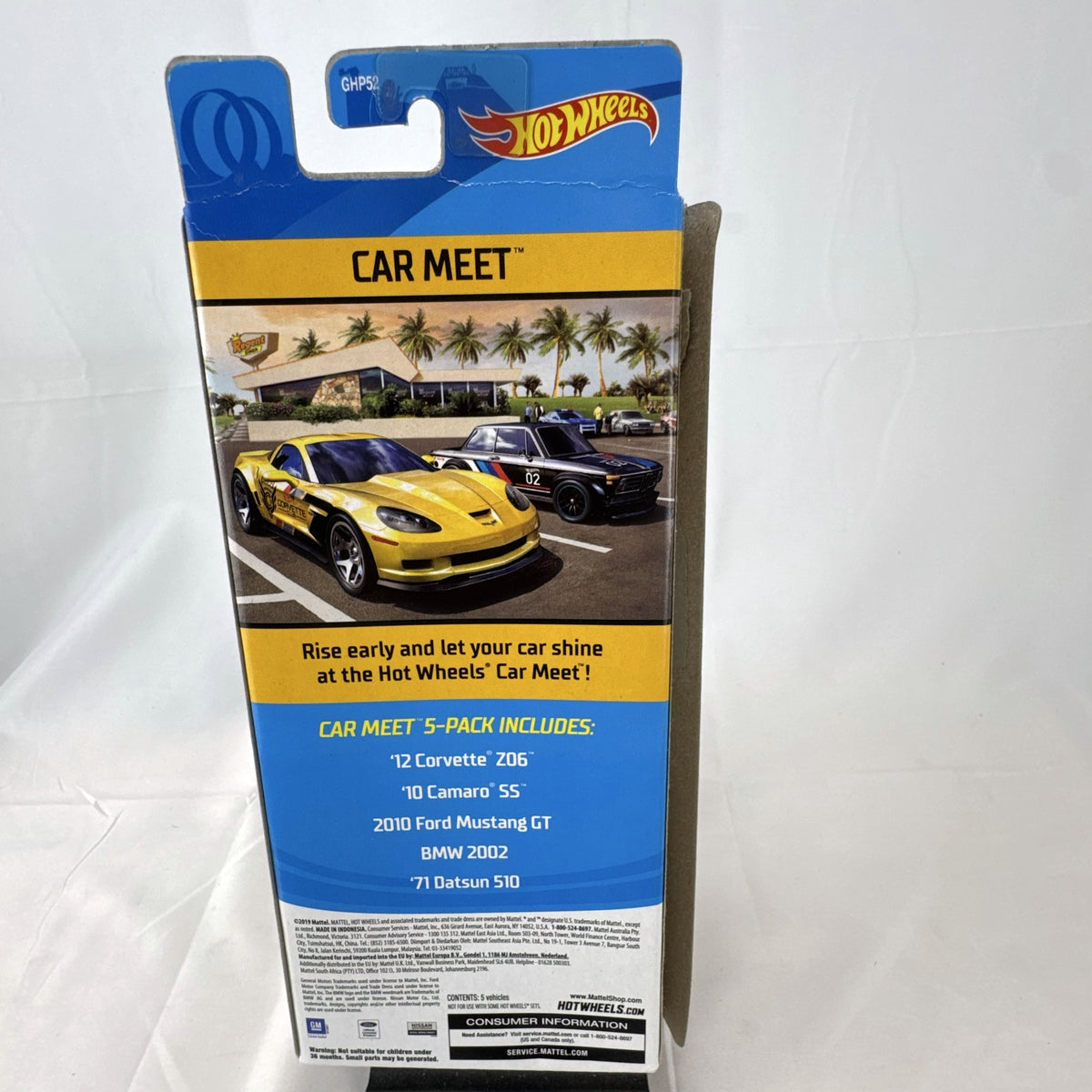 Hot Wheels Car Meet 5-pack 1:64 scale diecast cars in original packaging