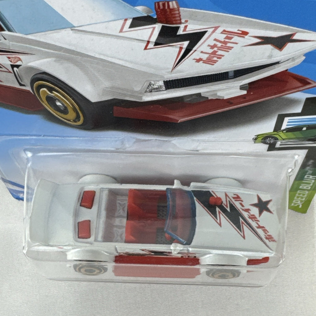 Hot Wheels Track Manga 1:64 scale white diecast car sealed on original Speed Blur packaging