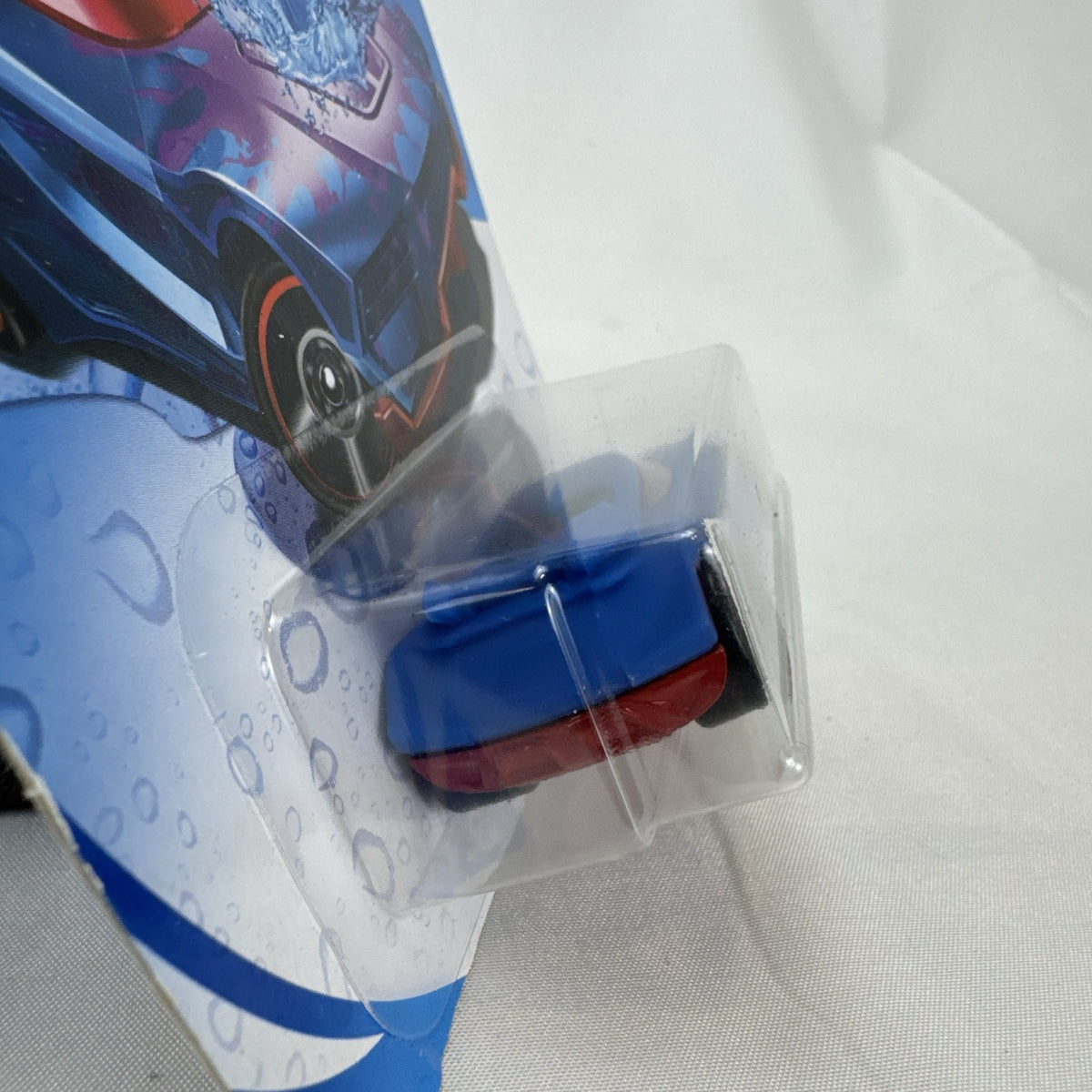 Sealed Hot Wheels Color Shifters Chicane 1:64 scale diecast model car in blue with red accents.