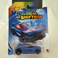 Factory sealed Hot Wheels Color Shifters Chicane 1:64 scale blue diecast car in original packaging.