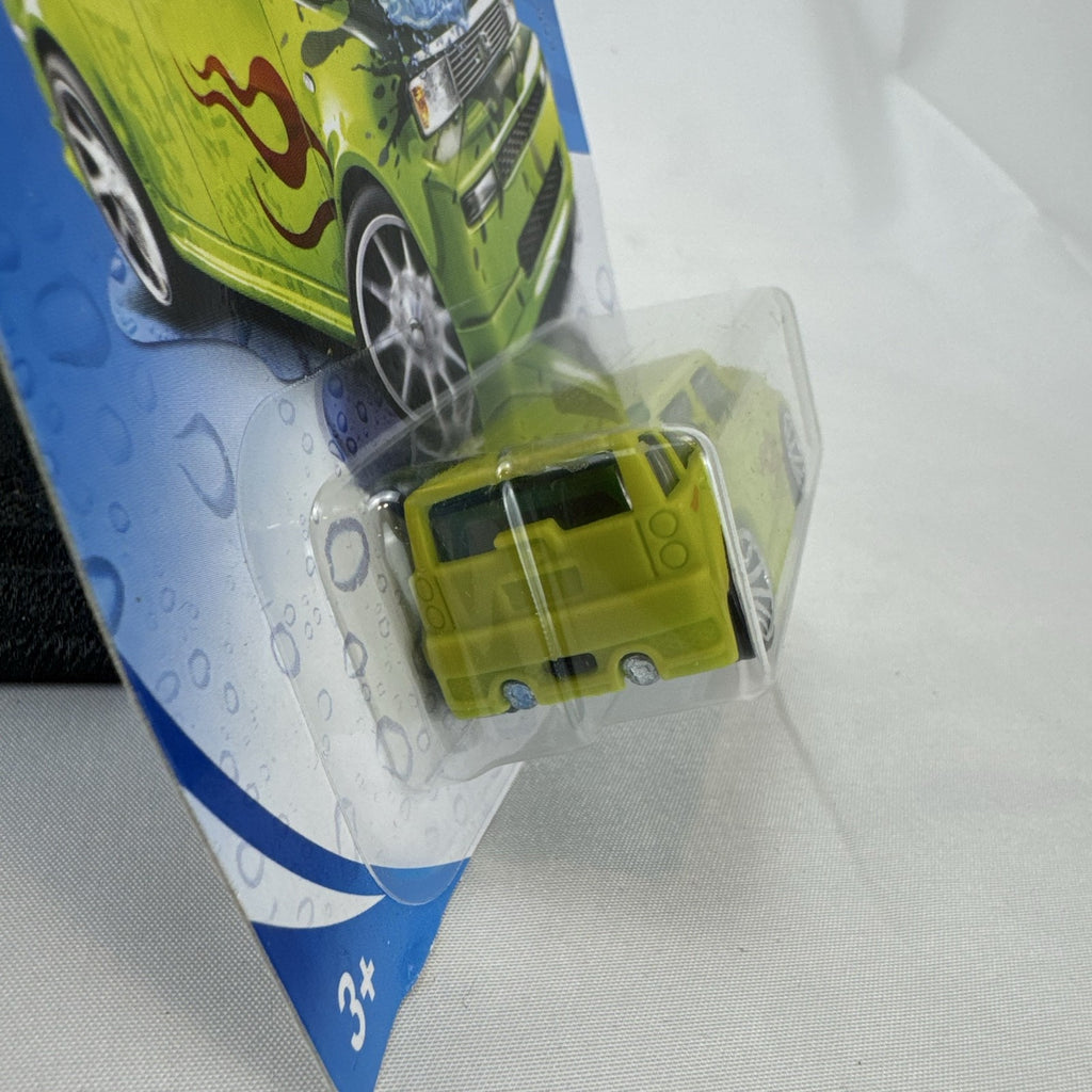 Factory sealed green 1:64 scale Hot Wheels Color Shifters Scion xB diecast car in original packaging