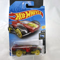 Hot Wheels Electrack 1:64 diecast car in translucent red sealed on original blister card