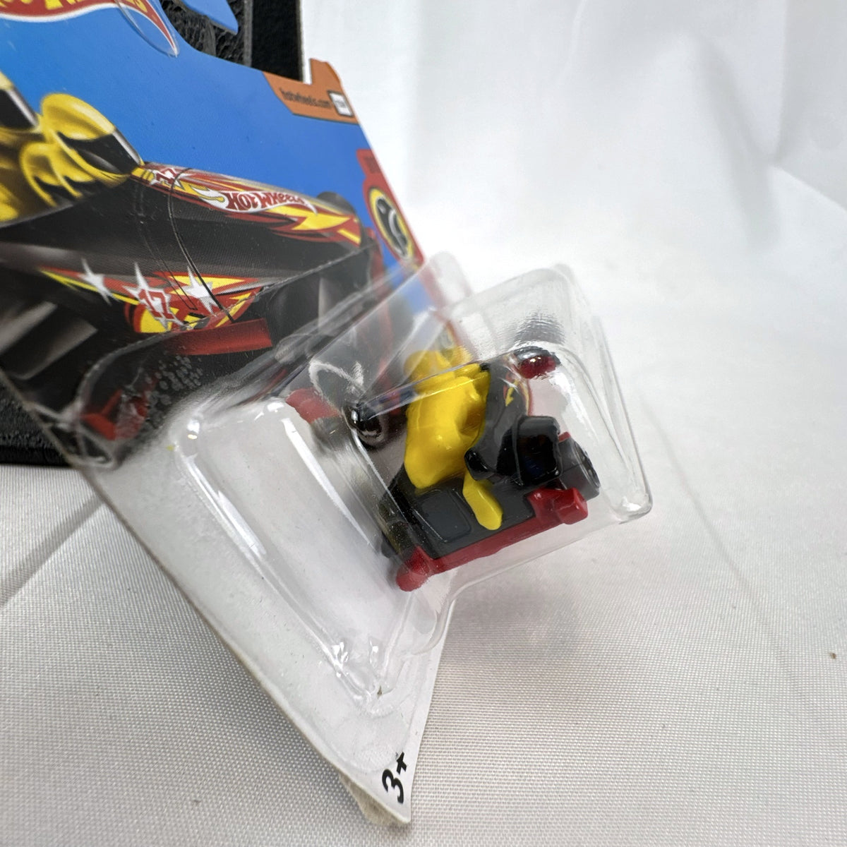 2017 Hot Wheels Ice Shredder diecast bobsled in black and red, factory sealed on HW Daredevils card.