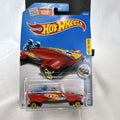 Hot Wheels Ice Shredder 1:64 scale red diecast bobsled sealed on HW Snow Stormers card