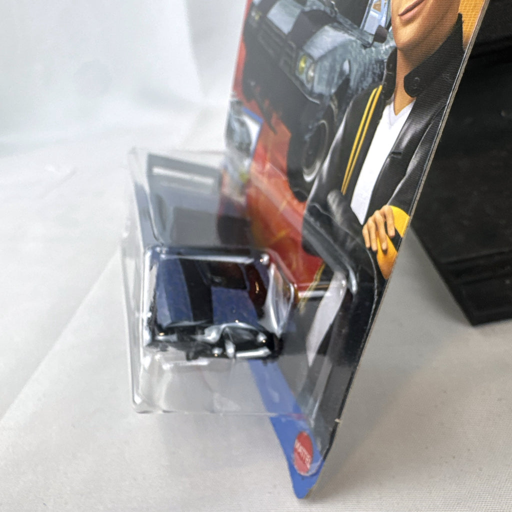 Hot Wheels 1:64 scale Fast & Furious Spy Racers Ion Motors Thresher diecast car in blue digital camo blister card