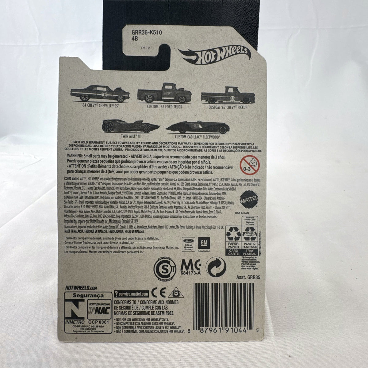 Hot Wheels 53rd Anniversary 1964 Chevrolet Chevelle SS 1:64 scale diecast car in metallic orange on blister card