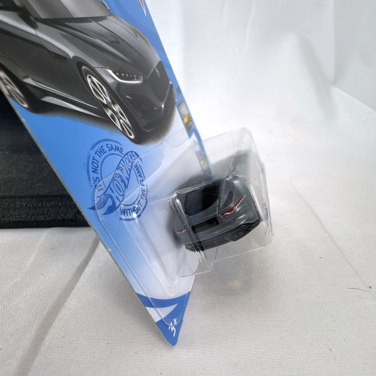 Hot Wheels 2020 Jaguar F-Type coupe diecast car in metallic gray sealed on original card