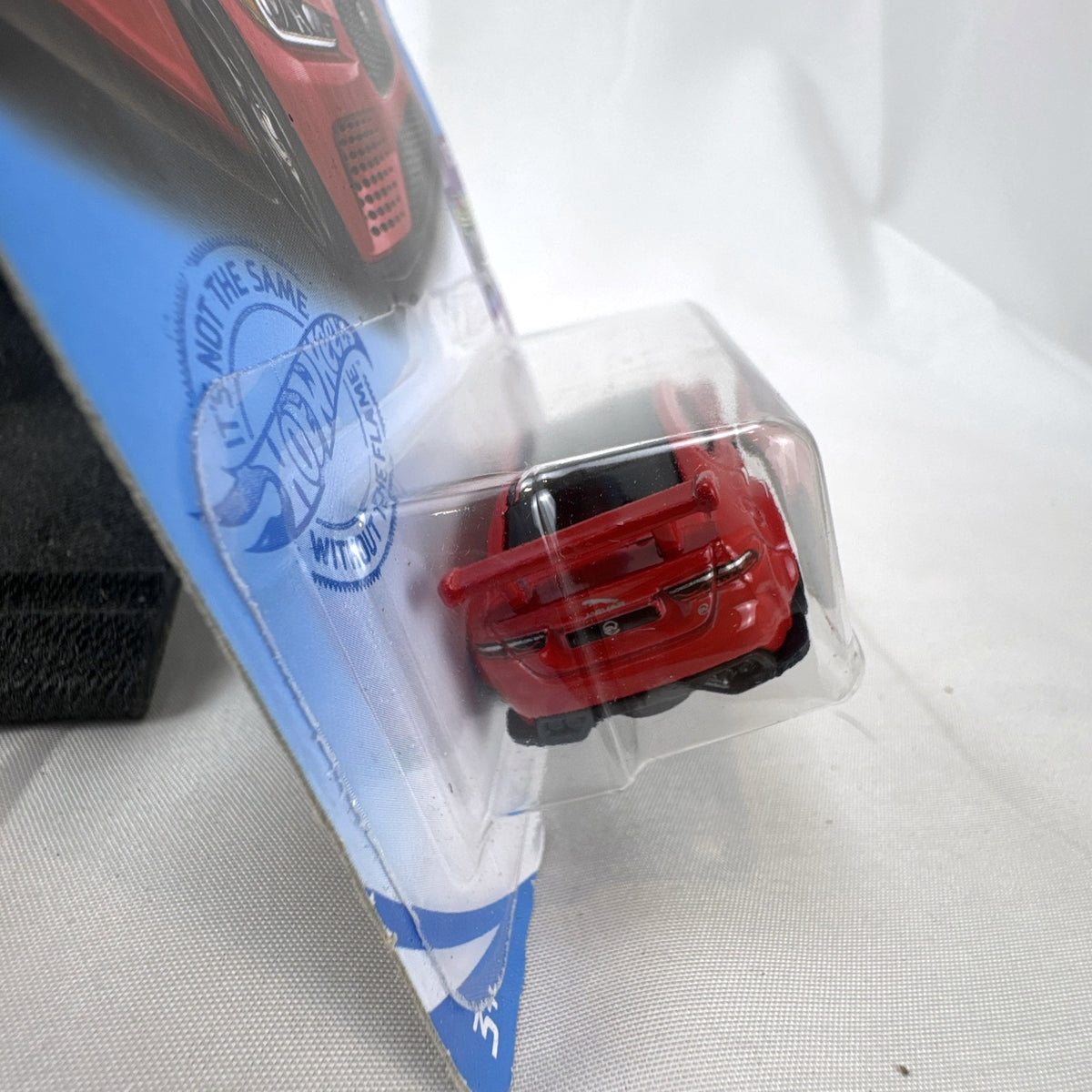 Hot Wheels red Jaguar XE SV Project 8 diecast car sealed on card