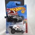 Hot Wheels 2021 Head Gasket white helmet diecast hot rod car in sealed original blister card packaging.