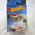 Hot Wheels Lindster Prototype 1:64 diecast car in glow white on original card