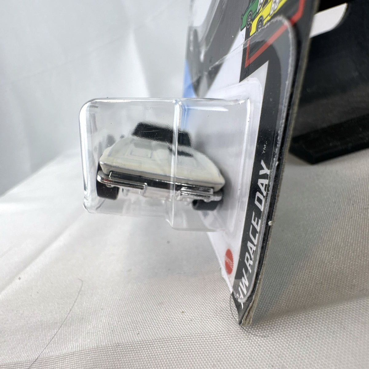 Sealed Hot Wheels 1964 Chevy Corvette Sting Ray HW Race Day 1:64 scale diecast car in white