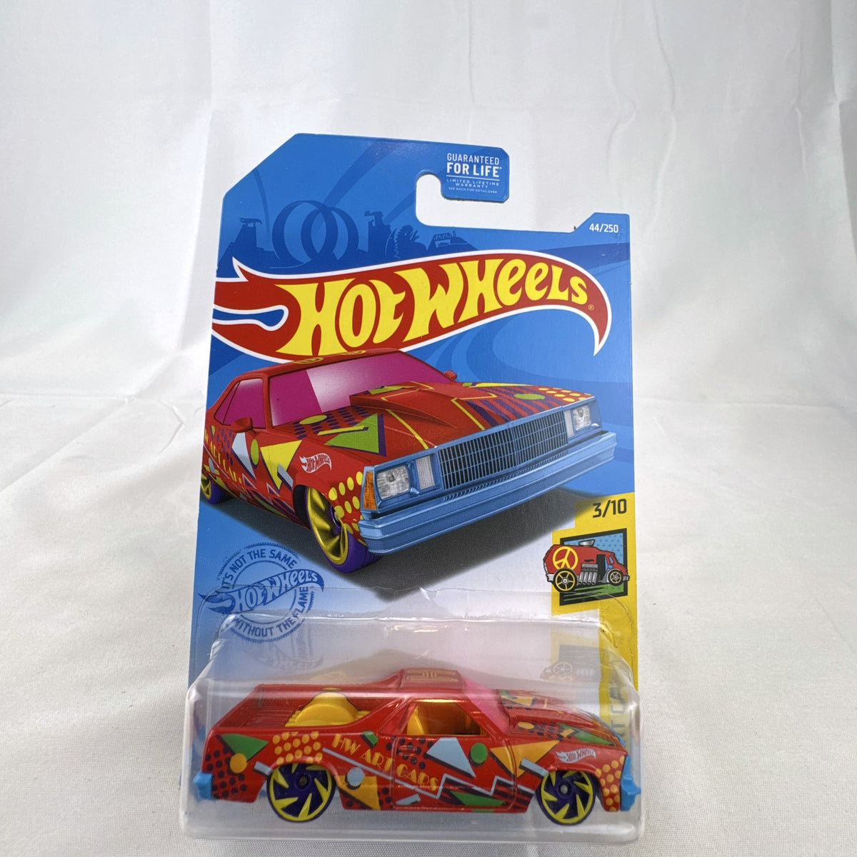 Hot Wheels 1:64 scale 1980 Chevy El Camino HW Art Cars diecast pickup truck sealed on card