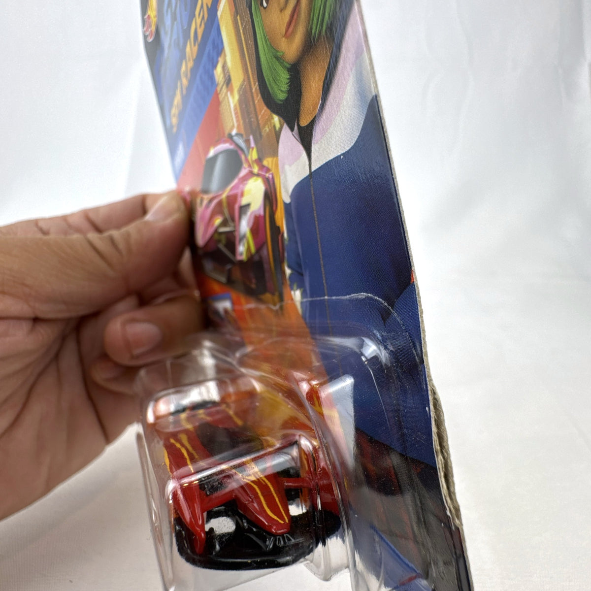 Hot Wheels Fast & Furious Spy Racers Hyperfin metallic red 1:64 diecast car sealed on original blister card