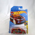 Hot Wheels 1:64 scale Audacious diecast wagon in red with HW Art Cars graphics sealed on card