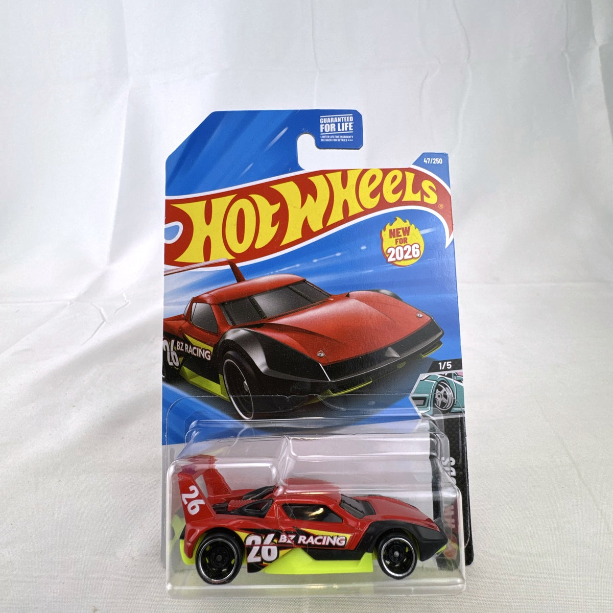 Hot Wheels High-Tail Chaser HW Mods red diecast car sealed on card