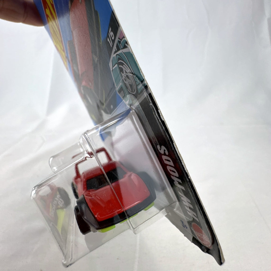 Hot Wheels High-Tail Chaser HW Mods red diecast car sealed on card