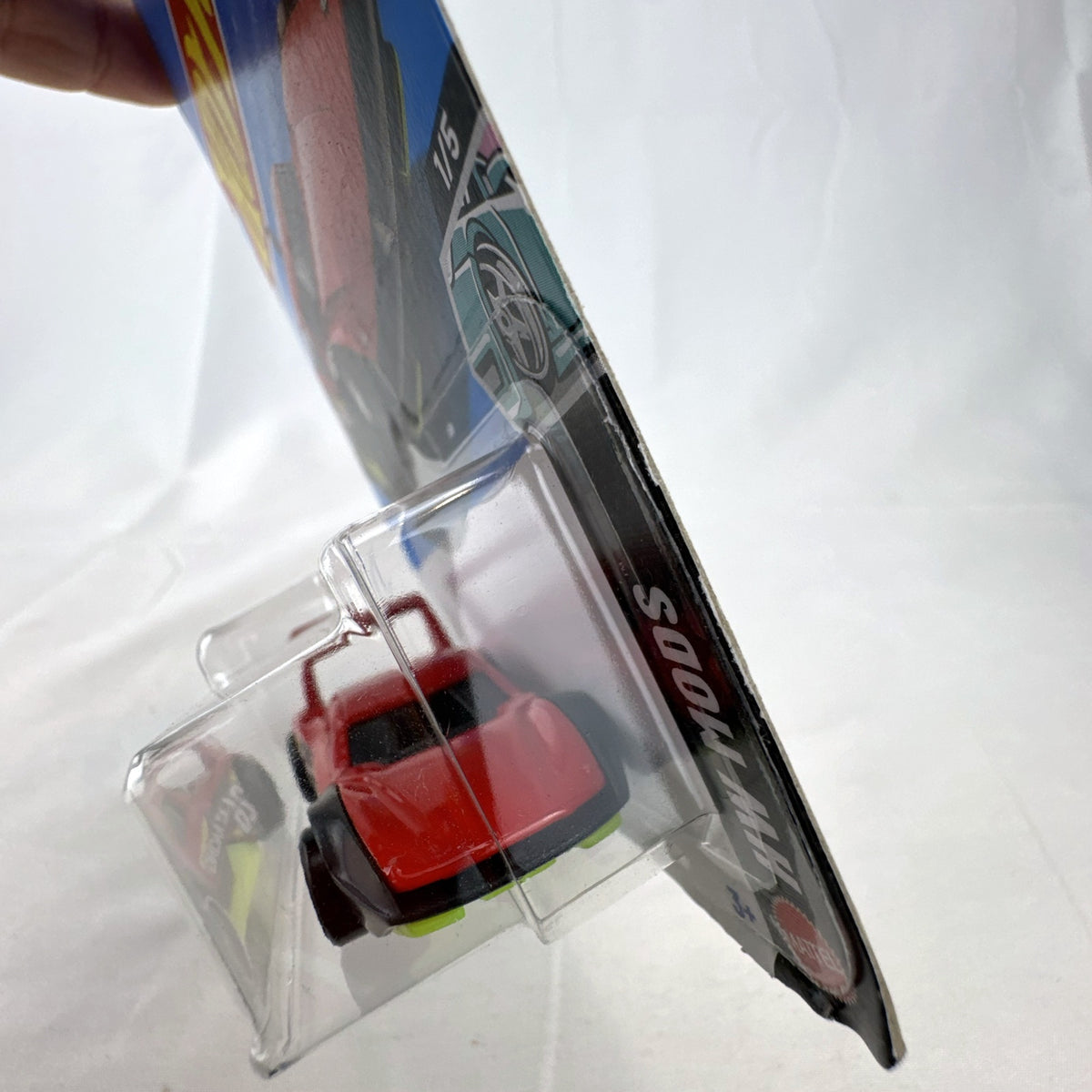Hot Wheels High-Tail Chaser HW Mods red diecast car sealed on card