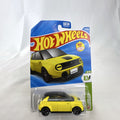Hot Wheels Custom 2020 Honda e HW EV series diecast car in bright yellow, factory sealed on original cardback