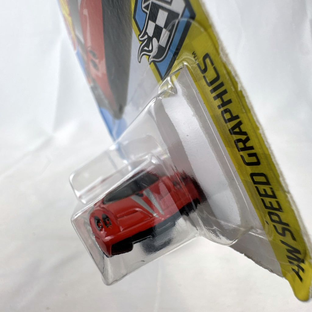 Sealed Hot Wheels Pagani Huayra in red with Brembo racing graphics in original blister pack