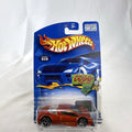 2003 Hot Wheels First Editions Zotic diecast concept car in metallic orange, factory sealed on blister card.
