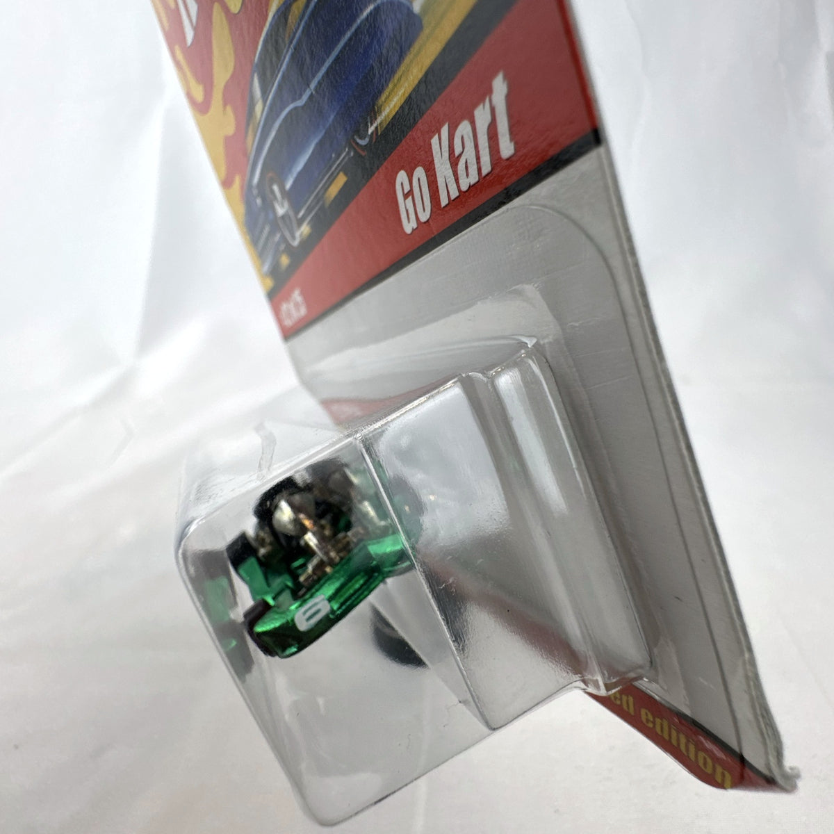 Hot Wheels Classics Series 1 Go Kart in Spectraflame Green sealed on original unpunched card packaging