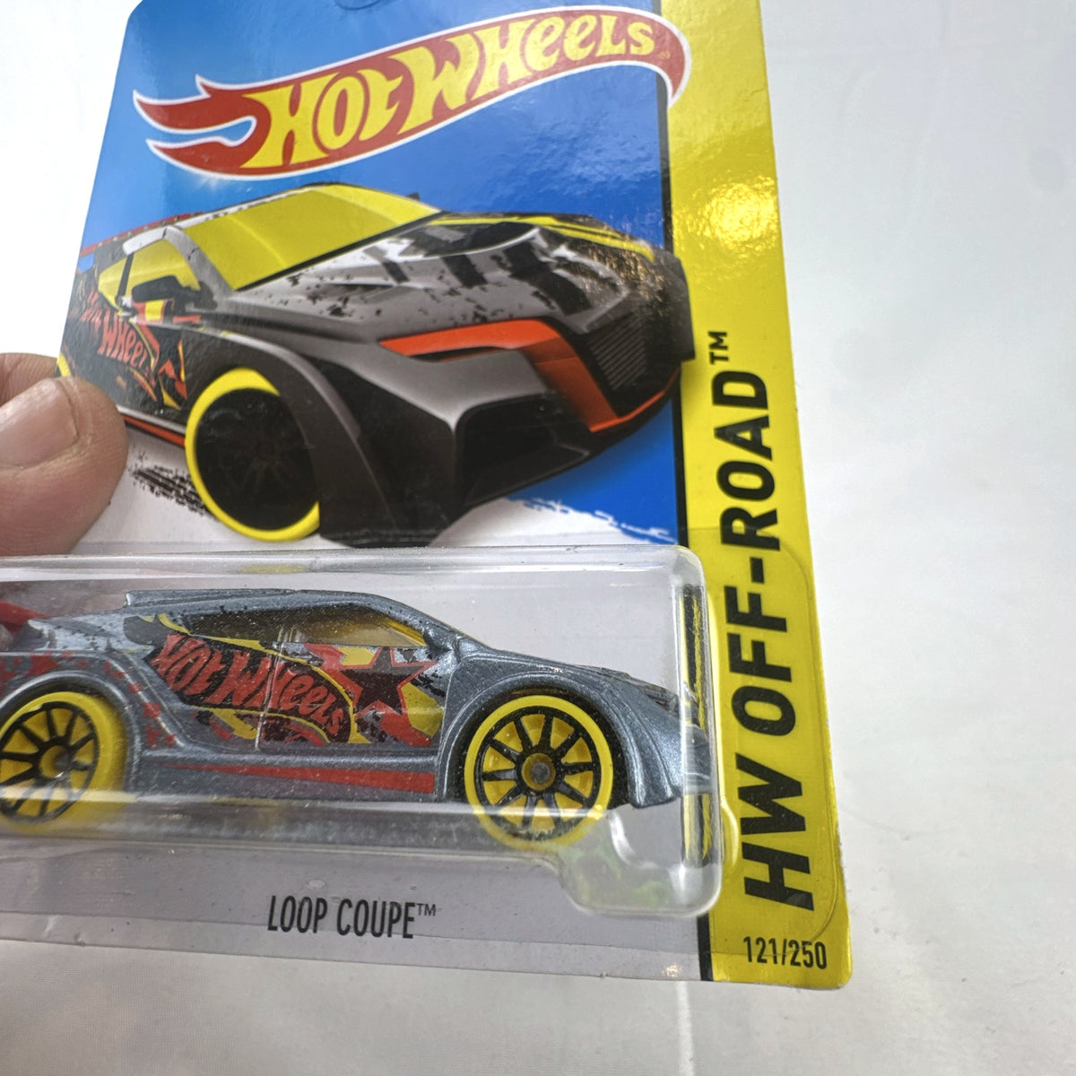 Hot Wheels Loop Coupe HW Off-Road Treasure Hunt 1:64 diecast car factory sealed on original card