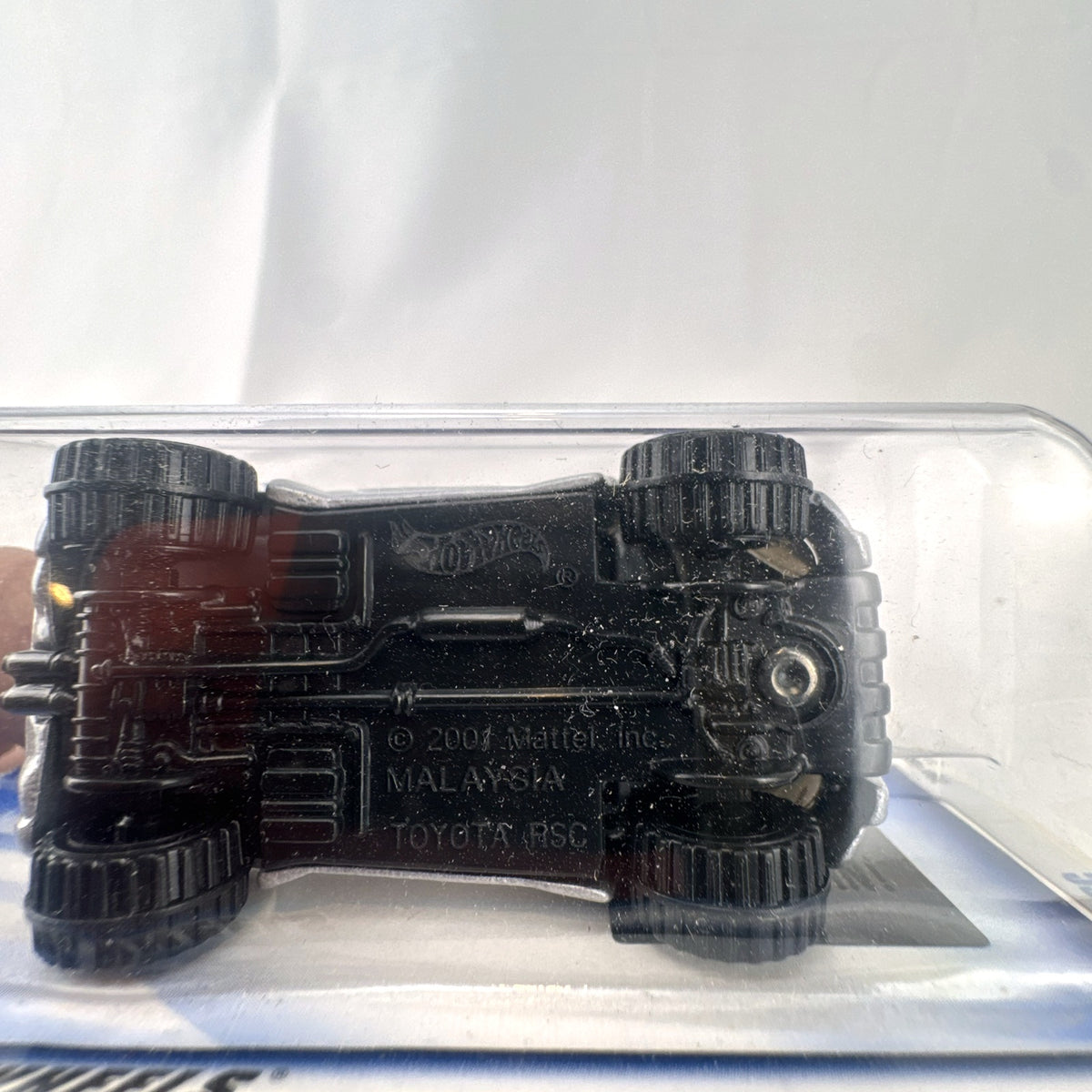 Factory sealed 2002 Hot Wheels First Editions Toyota RSC Concept 1:64 scale silver diecast car on card