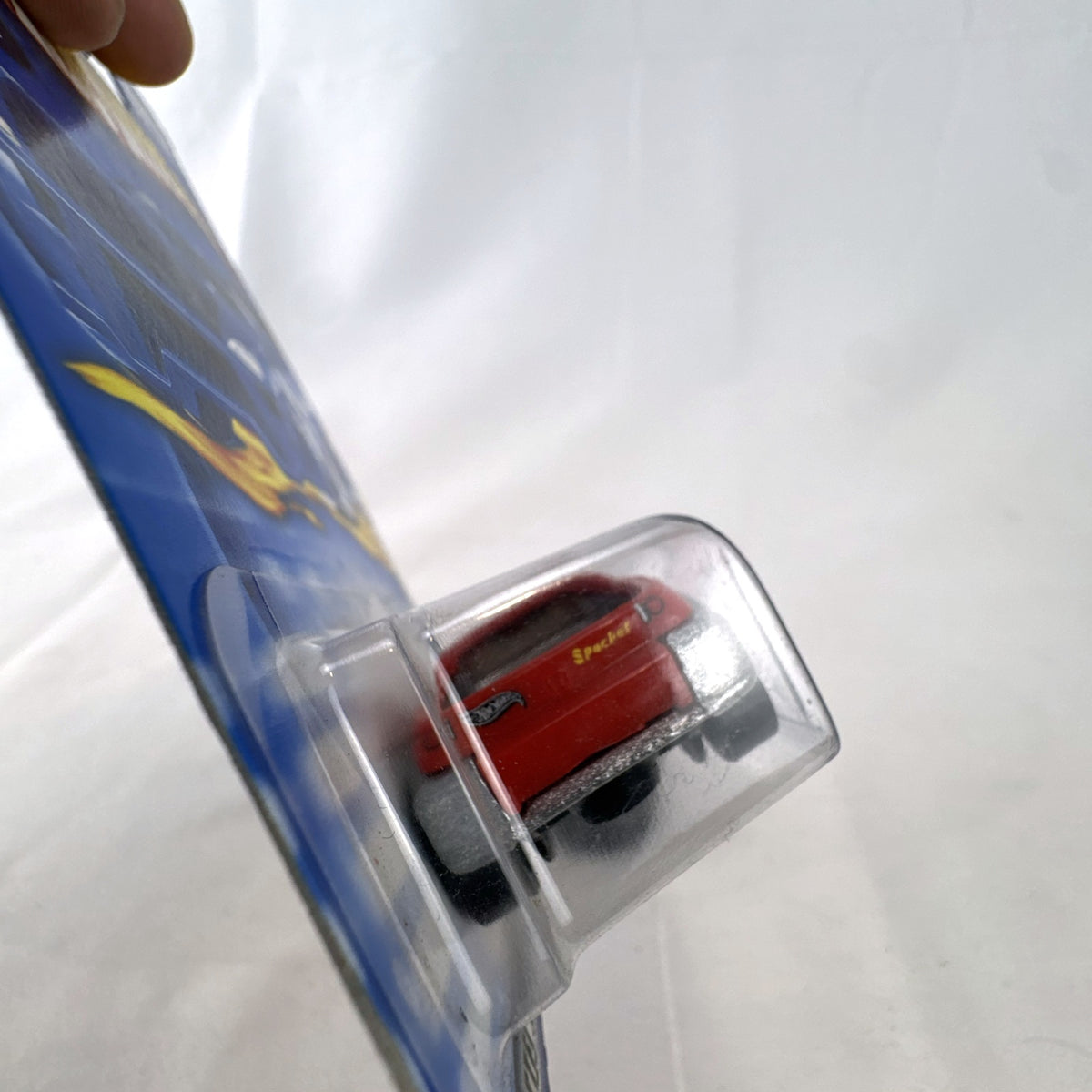 Sealed 2002 Hot Wheels First Editions 1:64 Honda Spocket concept diecast car in red and textured silver.