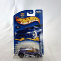 Hot Wheels 2003 35th Anniversary Zender Fact 4 concept car in metallic purple, sealed on original card.