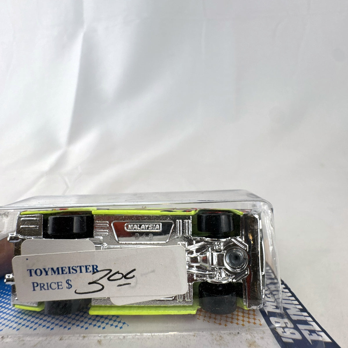 Hot Wheels 1969 Mercury Cougar Eliminator Cranston Fire diecast car in yellow blister packaging
