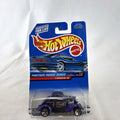 Hot Wheels 1998 Pinstripe Power 1934 Ford 3-Window Coupe diecast car in purple packaging