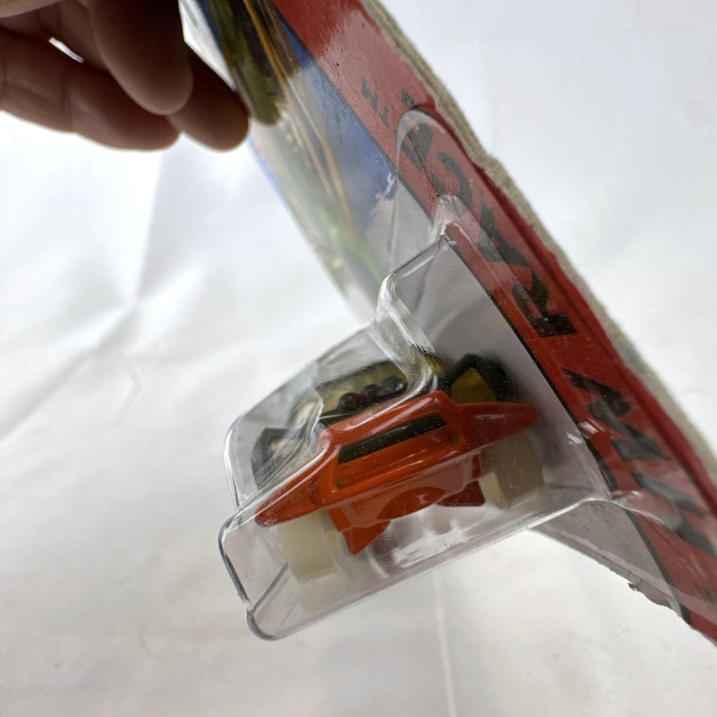 Hot Wheels 2014 Off Track Treasure Hunt 1:64 diecast truck sealed in original card packaging.
