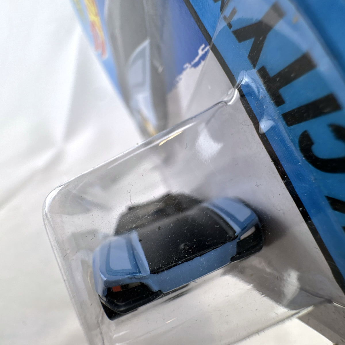 Hot Wheels La Fasta 1:64 scale light blue diecast car factory sealed on blister card