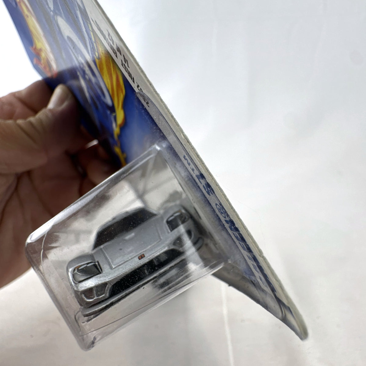 Hot Wheels 2002 First Editions Saleen S7 1:64 scale silver diecast car sealed on original packaging card