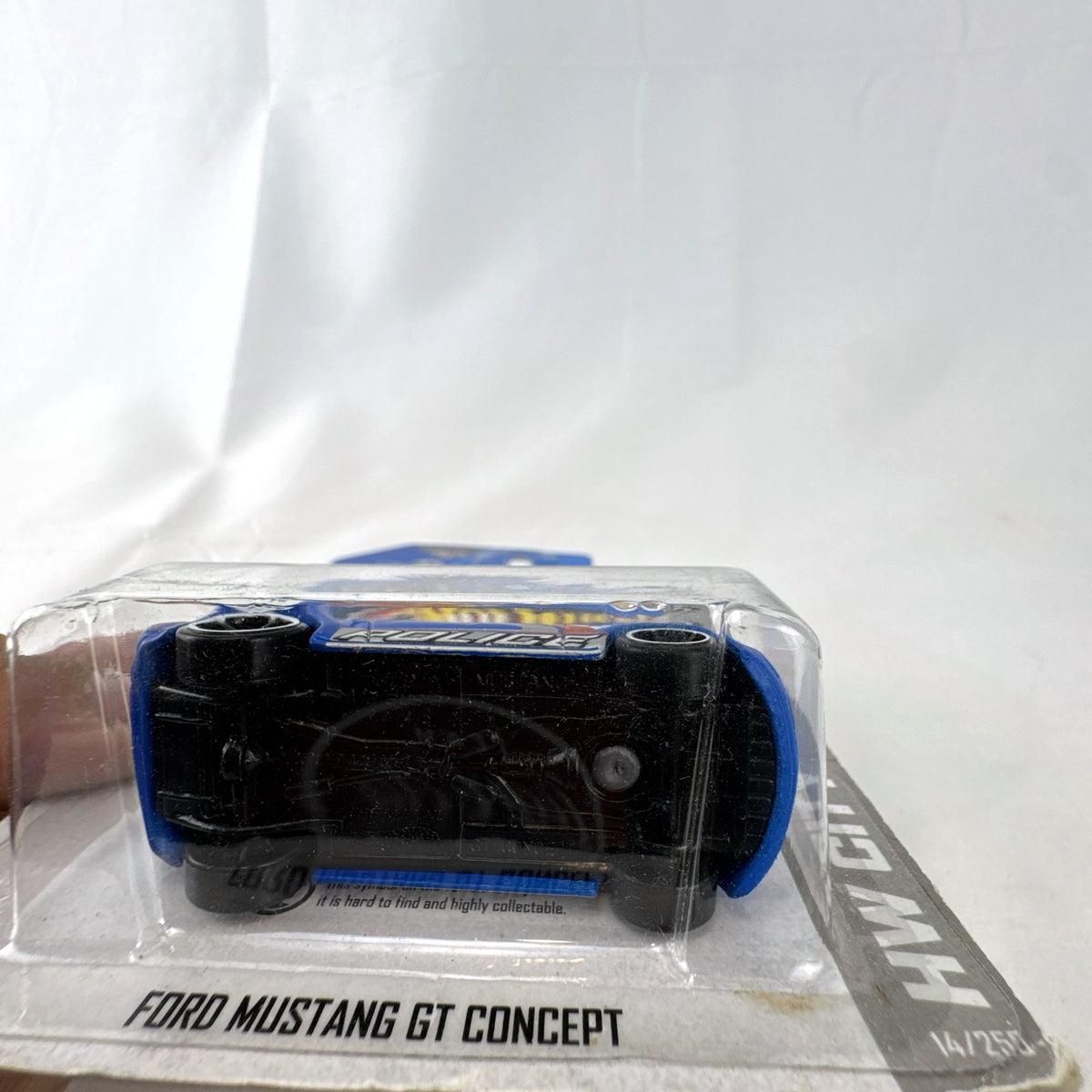 Hot Wheels Ford Mustang GT Concept diecast police car Treasure Hunt in original sealed packaging