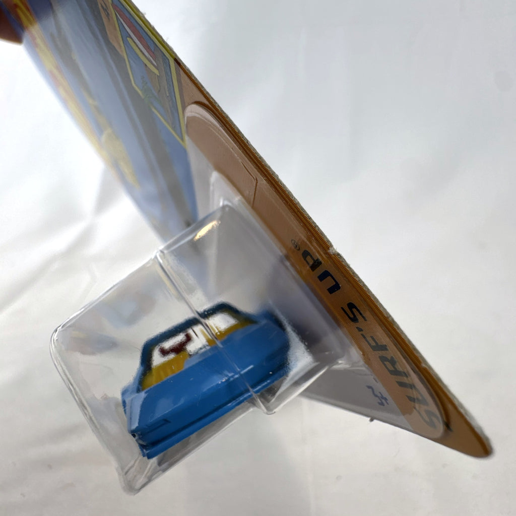 Hot Wheels Deora III Surf's Up 1:64 scale blue diecast truck in original packaging