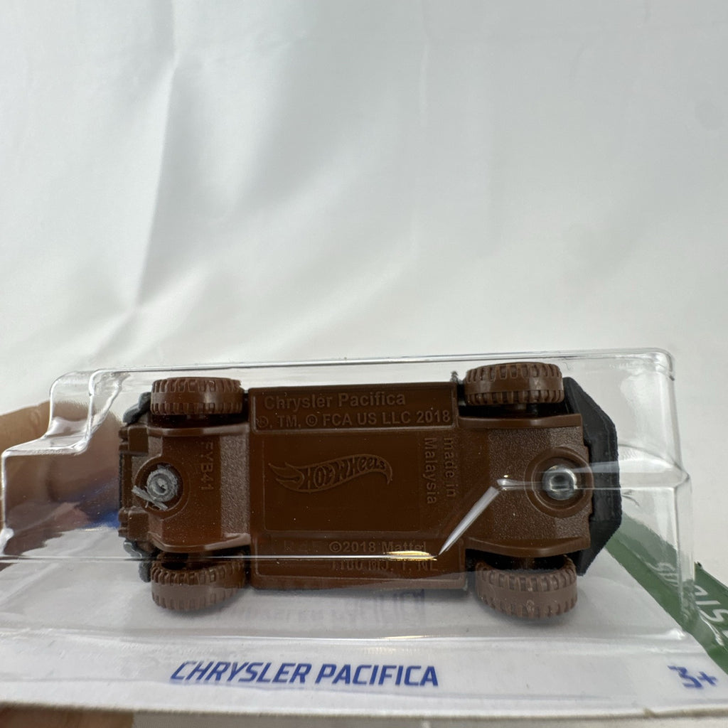 Hot Wheels Mud Studs Chrysler Pacifica off-road minivan 1:64 scale diecast model in original blister packaging