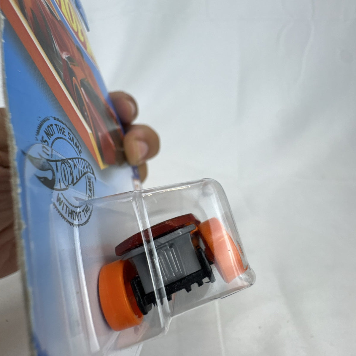 Hot Wheels 1:64 scale HW Warp Speeder diecast car in unopened original blister packaging.