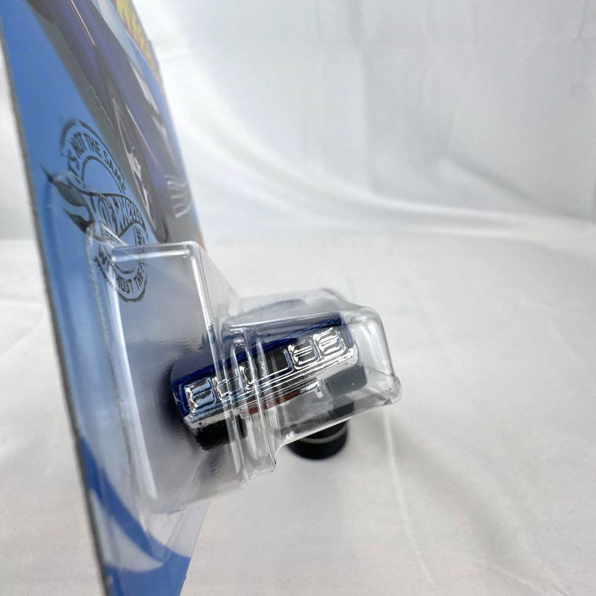 Hot Wheels 1:64 scale Custom Otto diecast muscle car in deep blue sealed on original blister card.