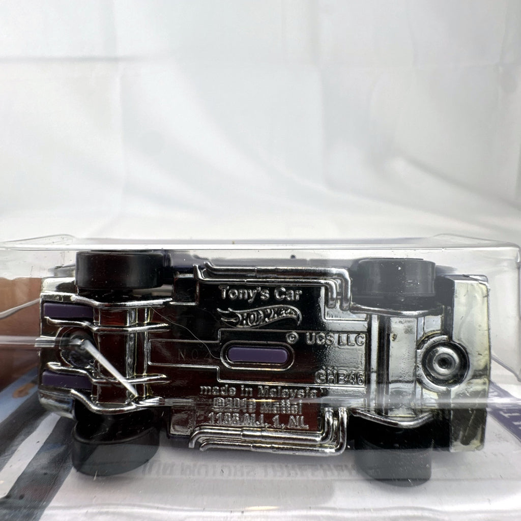Hot Wheels 1:64 scale Ion Motors Thresher in metallic purple from Fast & Furious Spy Racers on original cardback