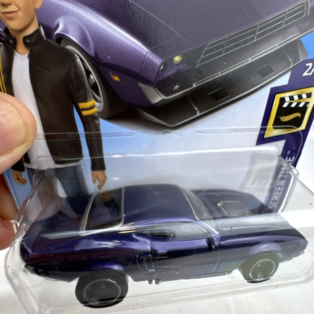 Hot Wheels 1:64 scale Ion Motors Thresher in metallic purple from Fast & Furious Spy Racers on original cardback