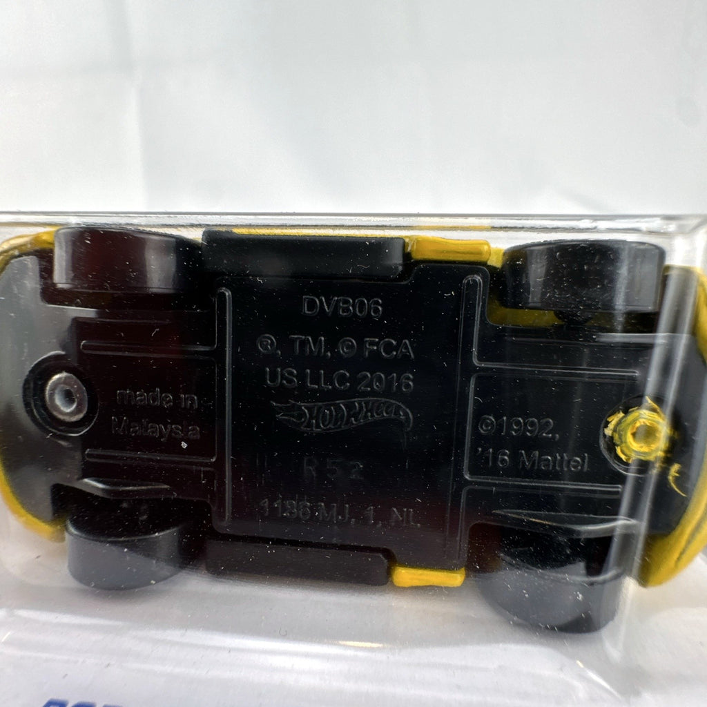 Hot Wheels 2023 Dodge Viper RT/10 yellow 1:64 diecast car in original unopened blister pack