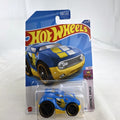 Factory sealed Hot Wheels Rocket Box 1:64 scale blue and yellow diecast car on blister card