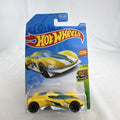 Factory sealed 2021 Hot Wheels Crescendo 1:64 scale yellow diecast supercar in original blister pack