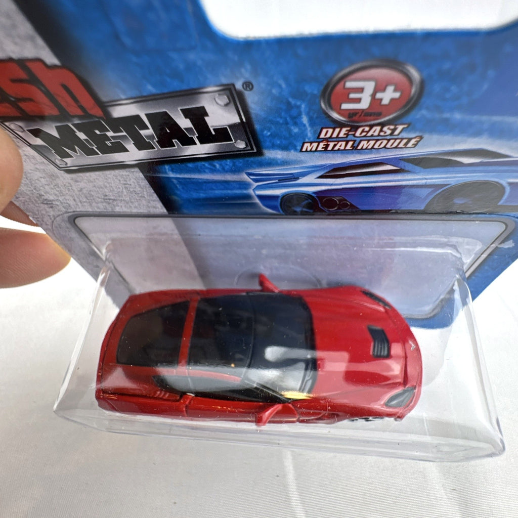 Maisto Fresh Metal 1:64 scale 2014 red Chevrolet Corvette C7 Stingray diecast car sealed on card packaging